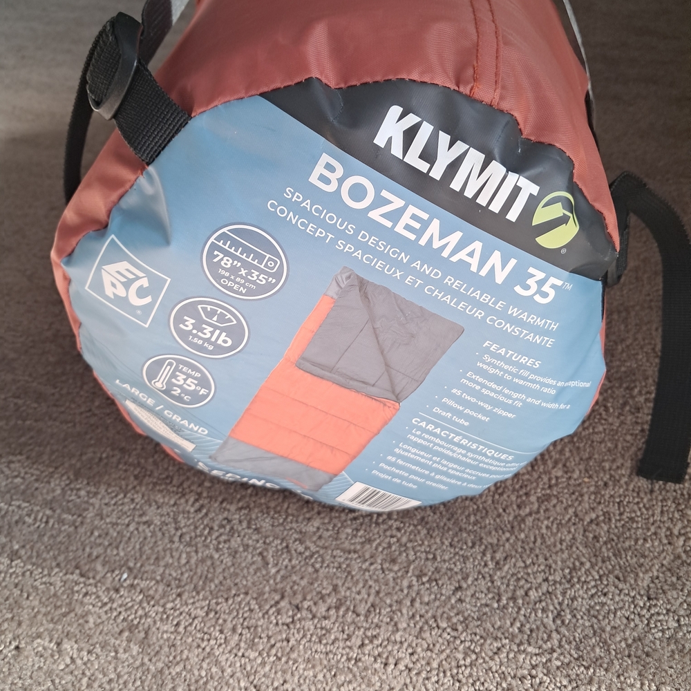 Klymit Bozeman 35 Sleeping Bag